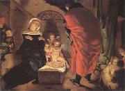 Claesz Aert The Nativity (mk05) oil